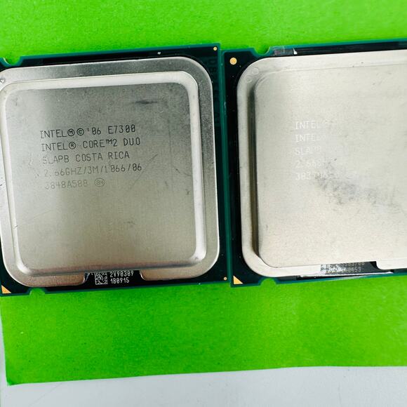 12 Intel Core 2 Duo E5200 E5300 E7300 E7600 6320 E8400 SLGTD CPU Processors - Picture 4 of 14